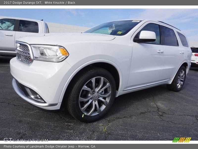 White Knuckle / Black 2017 Dodge Durango SXT