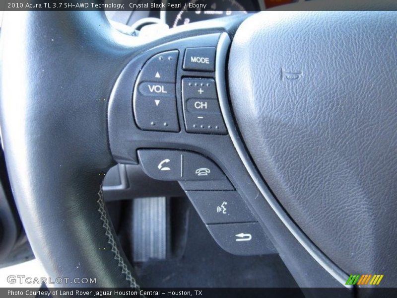 Crystal Black Pearl / Ebony 2010 Acura TL 3.7 SH-AWD Technology