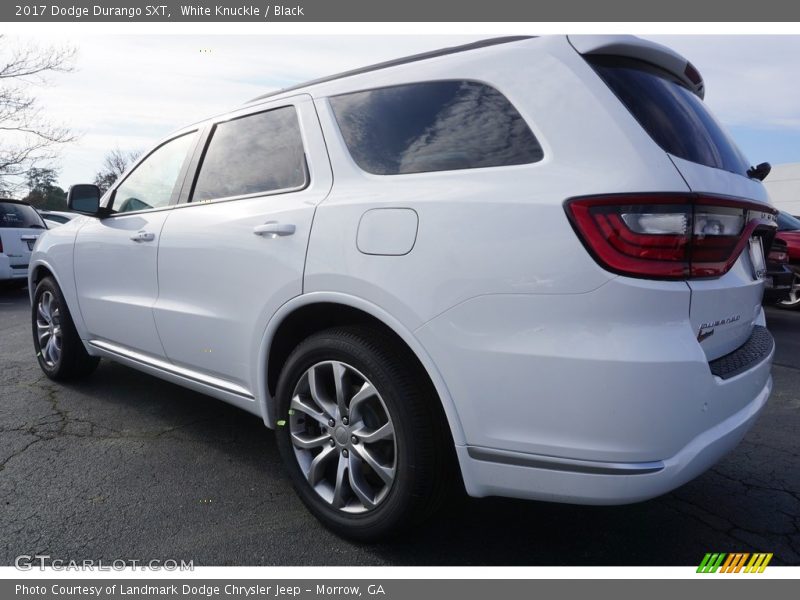 White Knuckle / Black 2017 Dodge Durango SXT
