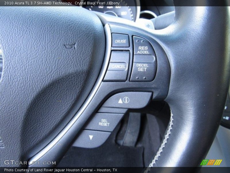 Crystal Black Pearl / Ebony 2010 Acura TL 3.7 SH-AWD Technology
