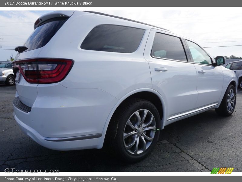 White Knuckle / Black 2017 Dodge Durango SXT
