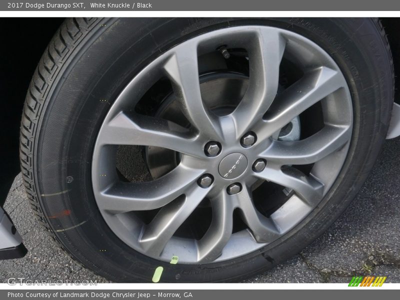 White Knuckle / Black 2017 Dodge Durango SXT