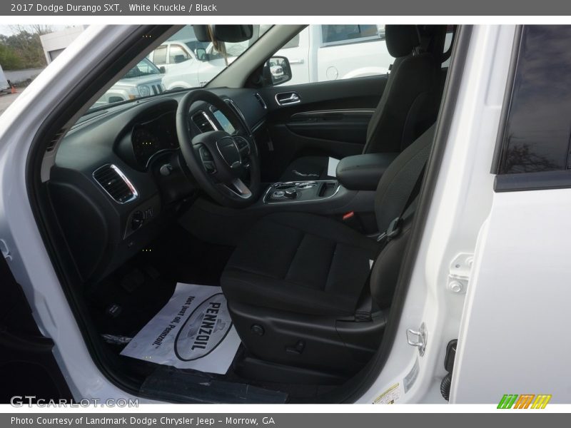 White Knuckle / Black 2017 Dodge Durango SXT