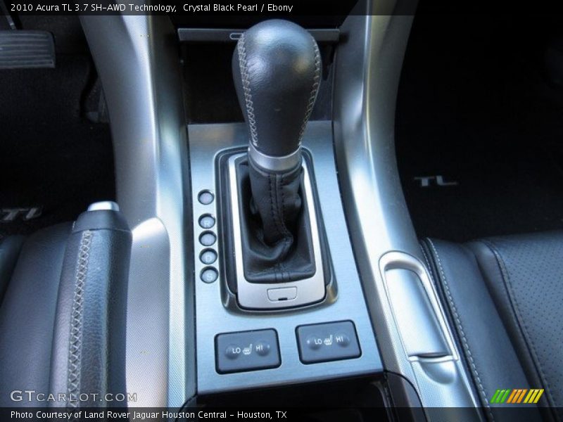 Crystal Black Pearl / Ebony 2010 Acura TL 3.7 SH-AWD Technology