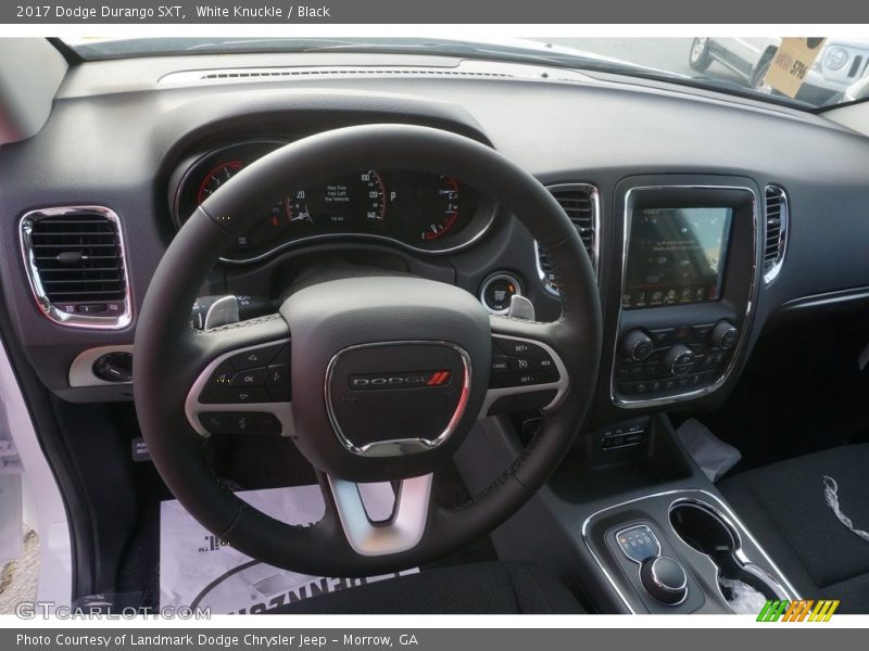 White Knuckle / Black 2017 Dodge Durango SXT