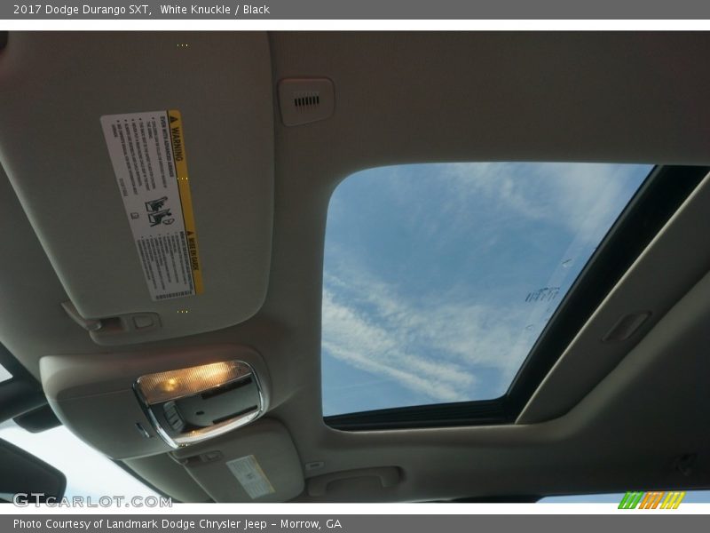 White Knuckle / Black 2017 Dodge Durango SXT