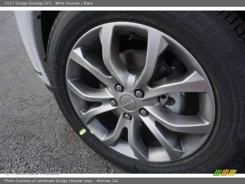 White Knuckle / Black 2017 Dodge Durango SXT