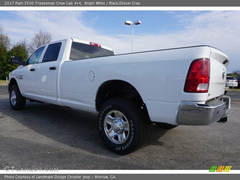 Bright White / Black/Diesel Gray 2017 Ram 3500 Tradesman Crew Cab 4x4