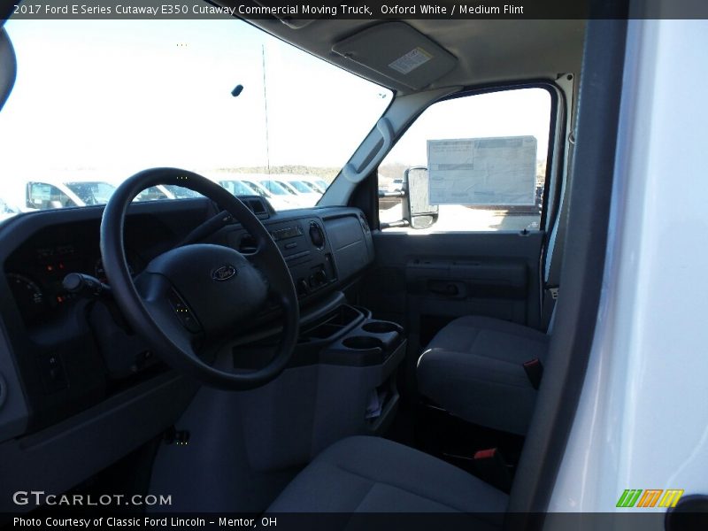 Oxford White / Medium Flint 2017 Ford E Series Cutaway E350 Cutaway Commercial Moving Truck