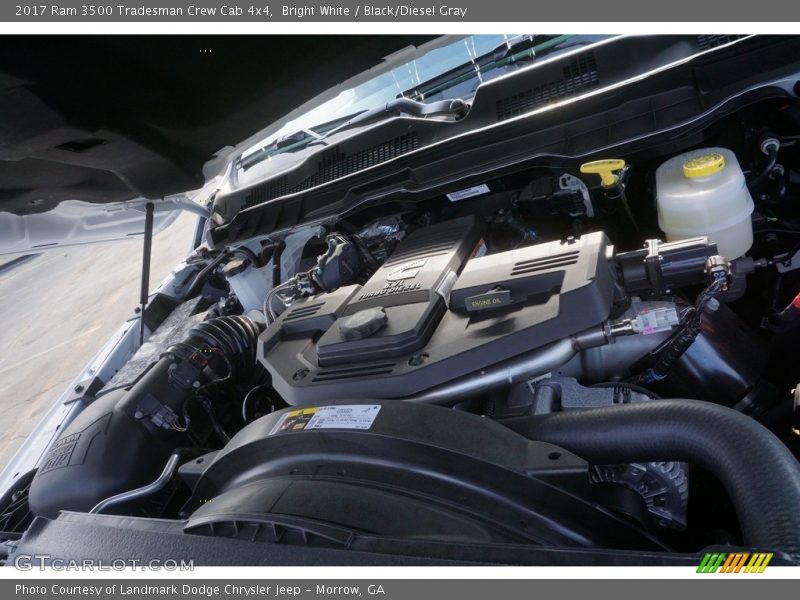 Bright White / Black/Diesel Gray 2017 Ram 3500 Tradesman Crew Cab 4x4