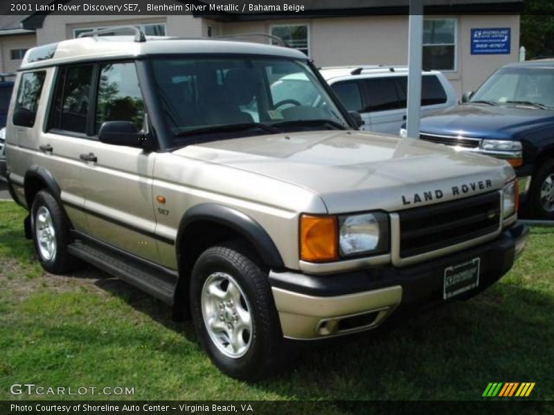 Blenheim Silver Metallic / Bahama Beige 2001 Land Rover Discovery SE7