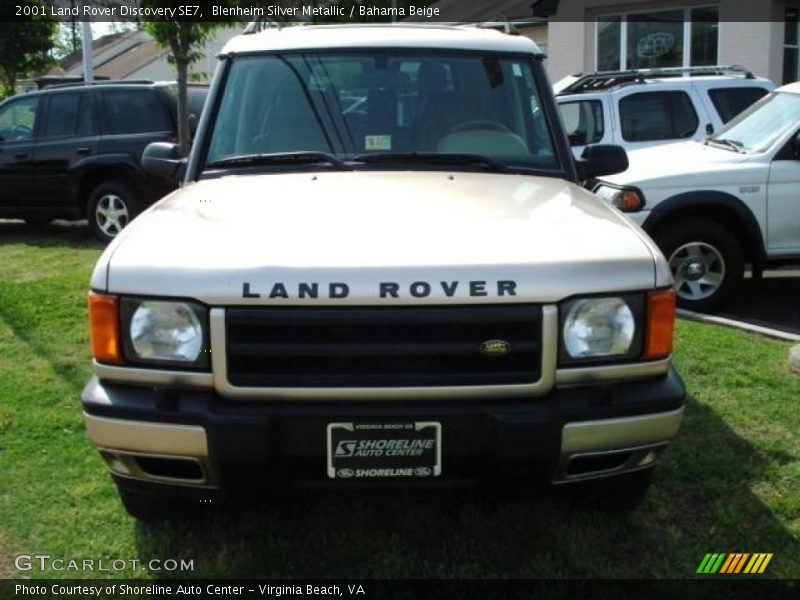 Blenheim Silver Metallic / Bahama Beige 2001 Land Rover Discovery SE7