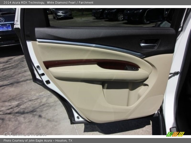 White Diamond Pearl / Parchment 2014 Acura MDX Technology
