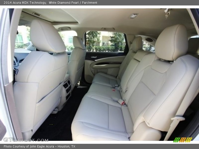 White Diamond Pearl / Parchment 2014 Acura MDX Technology