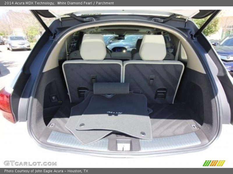 White Diamond Pearl / Parchment 2014 Acura MDX Technology