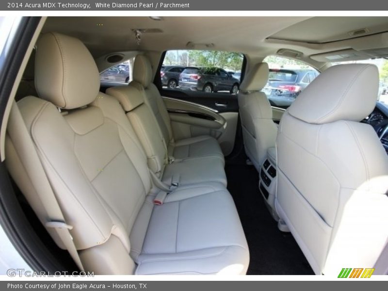 White Diamond Pearl / Parchment 2014 Acura MDX Technology