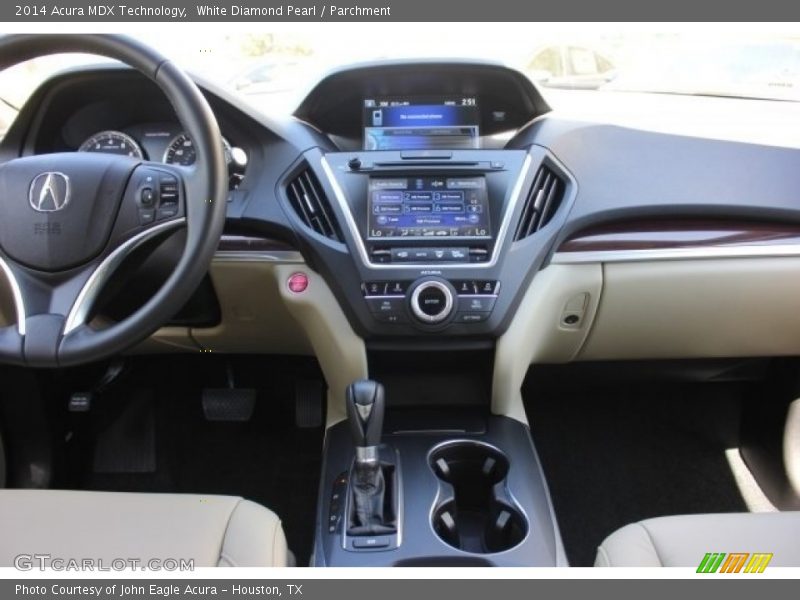 White Diamond Pearl / Parchment 2014 Acura MDX Technology