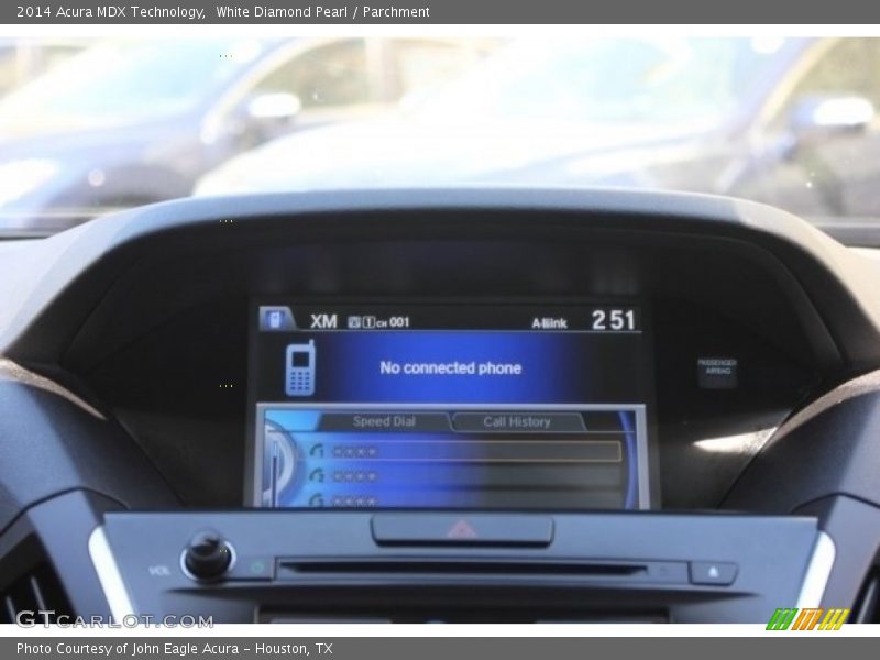 White Diamond Pearl / Parchment 2014 Acura MDX Technology