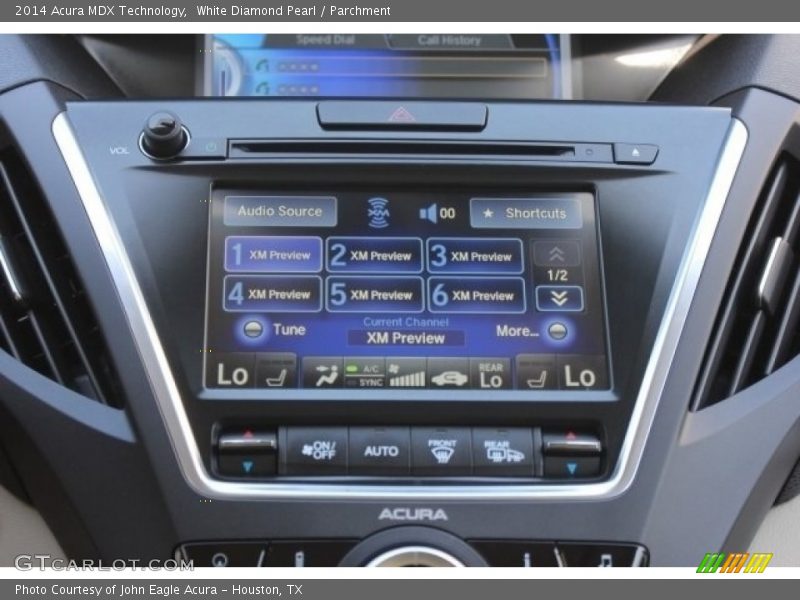 White Diamond Pearl / Parchment 2014 Acura MDX Technology