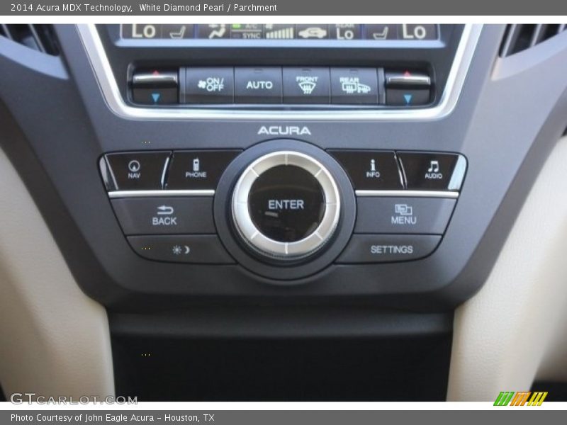 White Diamond Pearl / Parchment 2014 Acura MDX Technology