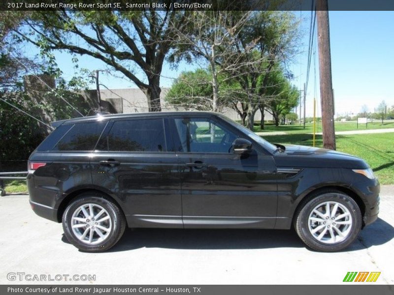 Santorini Black / Ebony/Ebony 2017 Land Rover Range Rover Sport SE
