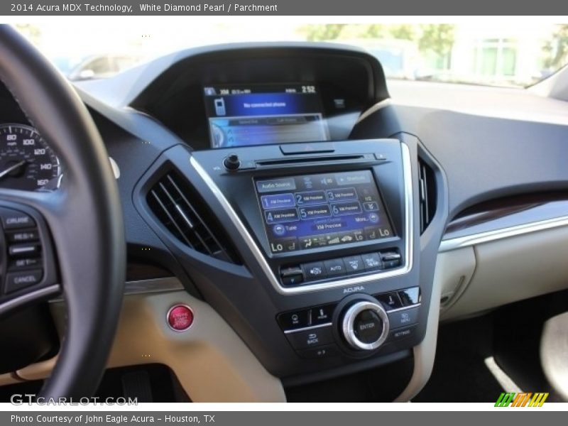White Diamond Pearl / Parchment 2014 Acura MDX Technology