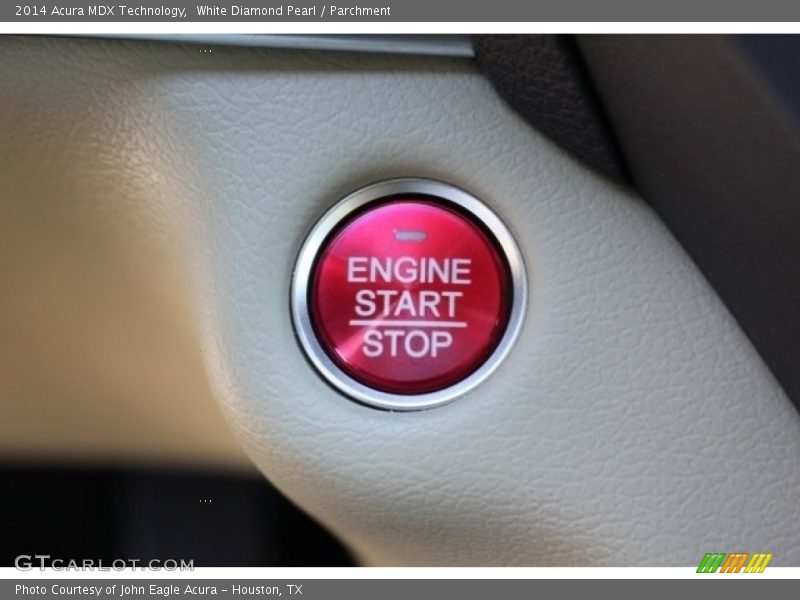 White Diamond Pearl / Parchment 2014 Acura MDX Technology