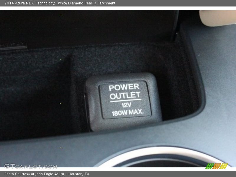 White Diamond Pearl / Parchment 2014 Acura MDX Technology