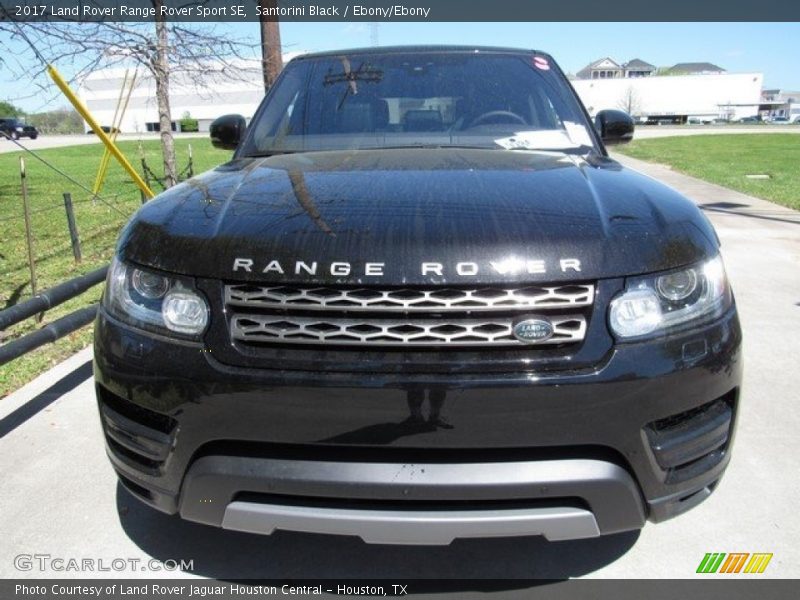 Santorini Black / Ebony/Ebony 2017 Land Rover Range Rover Sport SE