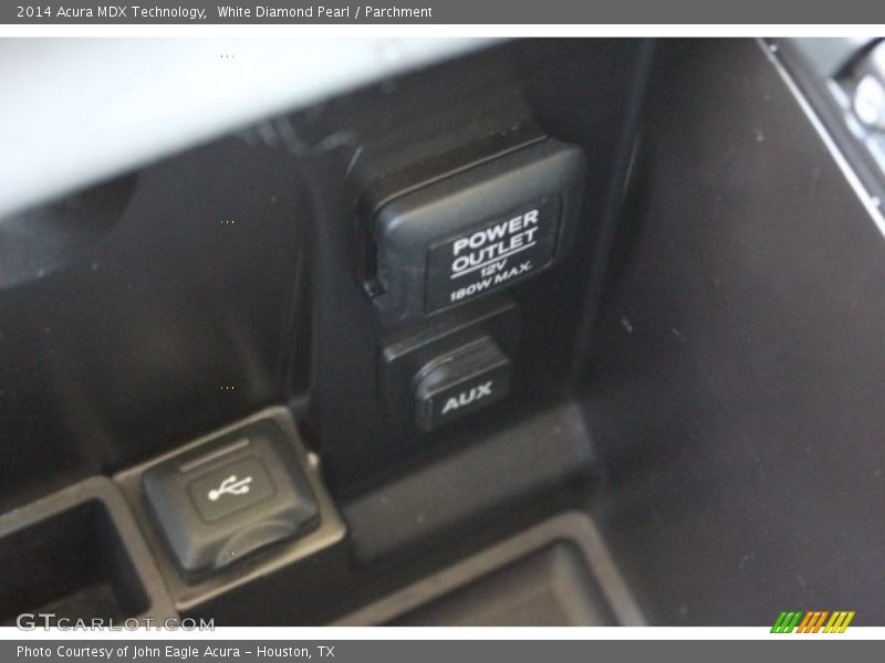 White Diamond Pearl / Parchment 2014 Acura MDX Technology