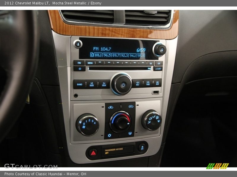 Mocha Steel Metallic / Ebony 2012 Chevrolet Malibu LT
