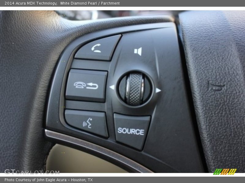 White Diamond Pearl / Parchment 2014 Acura MDX Technology