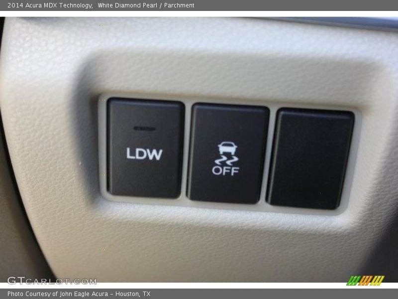 White Diamond Pearl / Parchment 2014 Acura MDX Technology