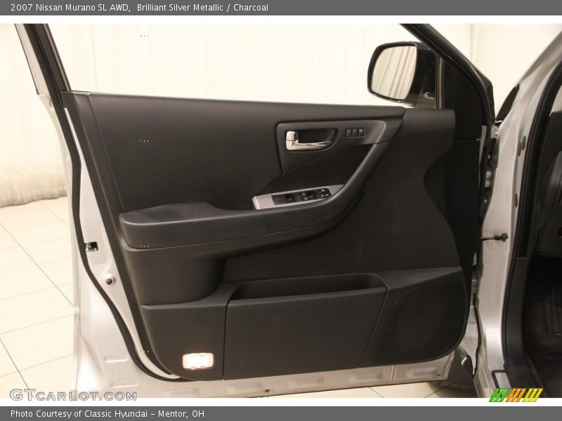 Brilliant Silver Metallic / Charcoal 2007 Nissan Murano SL AWD