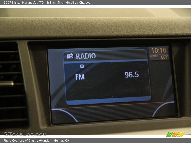 Brilliant Silver Metallic / Charcoal 2007 Nissan Murano SL AWD