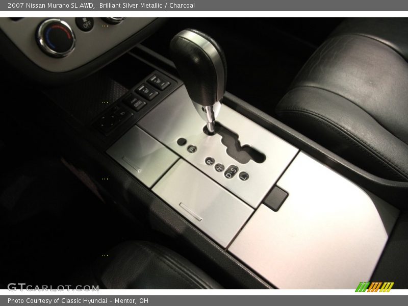 Brilliant Silver Metallic / Charcoal 2007 Nissan Murano SL AWD