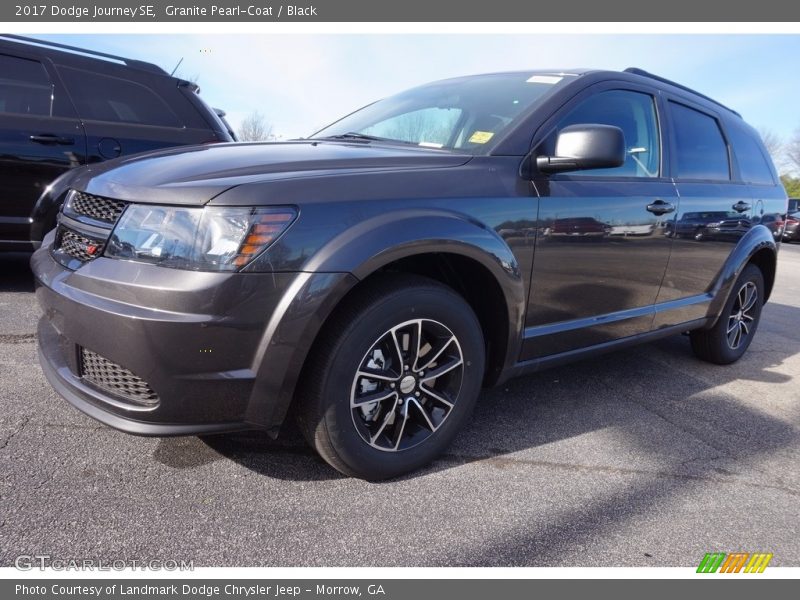 Granite Pearl-Coat / Black 2017 Dodge Journey SE