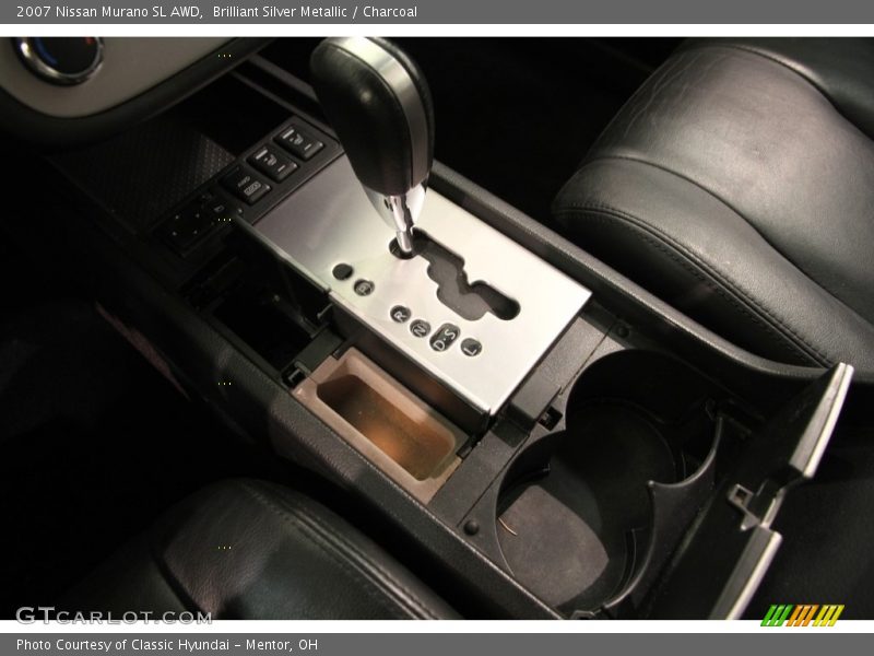 Brilliant Silver Metallic / Charcoal 2007 Nissan Murano SL AWD