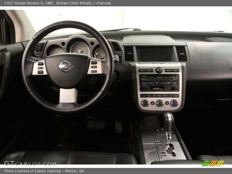 Brilliant Silver Metallic / Charcoal 2007 Nissan Murano SL AWD