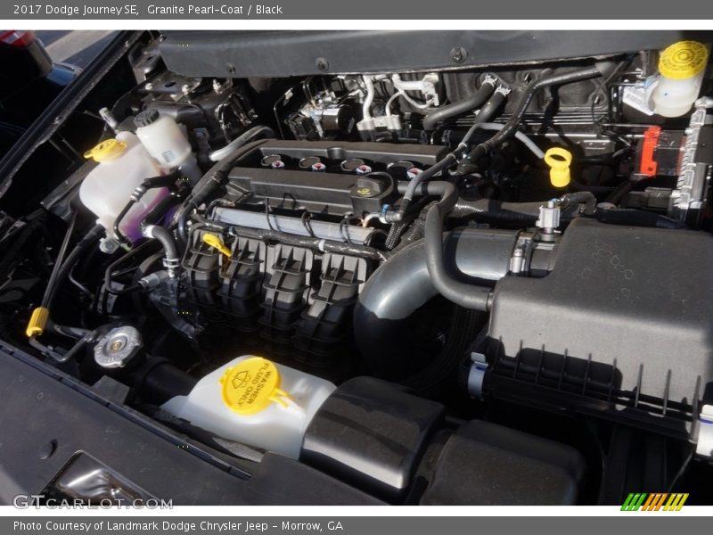 Granite Pearl-Coat / Black 2017 Dodge Journey SE