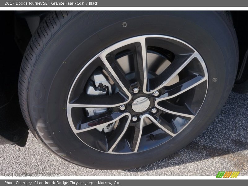 Granite Pearl-Coat / Black 2017 Dodge Journey SE