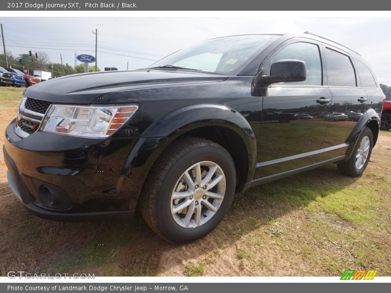 Pitch Black / Black 2017 Dodge Journey SXT