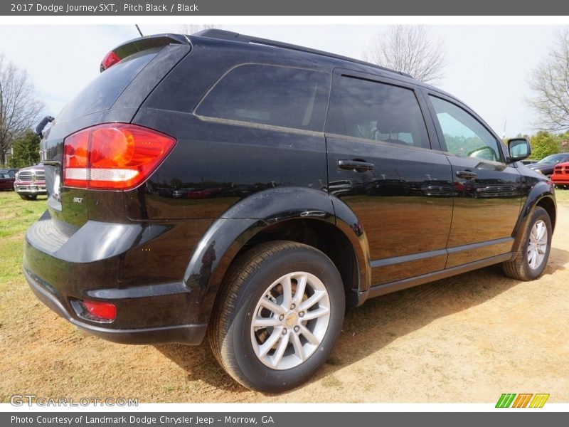 Pitch Black / Black 2017 Dodge Journey SXT