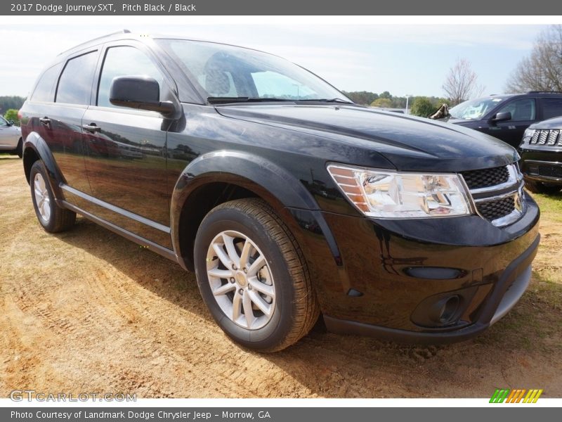 Pitch Black / Black 2017 Dodge Journey SXT