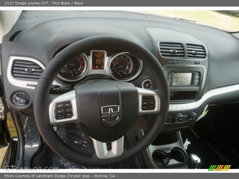 Pitch Black / Black 2017 Dodge Journey SXT