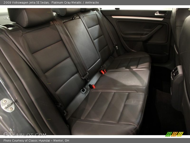 Platinum Gray Metallic / Anthracite 2009 Volkswagen Jetta SE Sedan