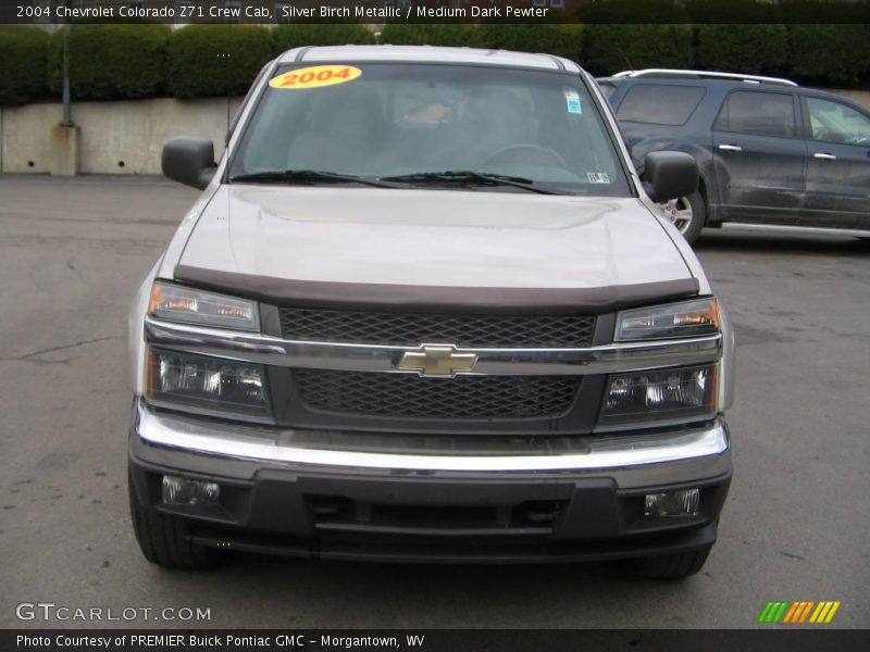 Silver Birch Metallic / Medium Dark Pewter 2004 Chevrolet Colorado Z71 Crew Cab