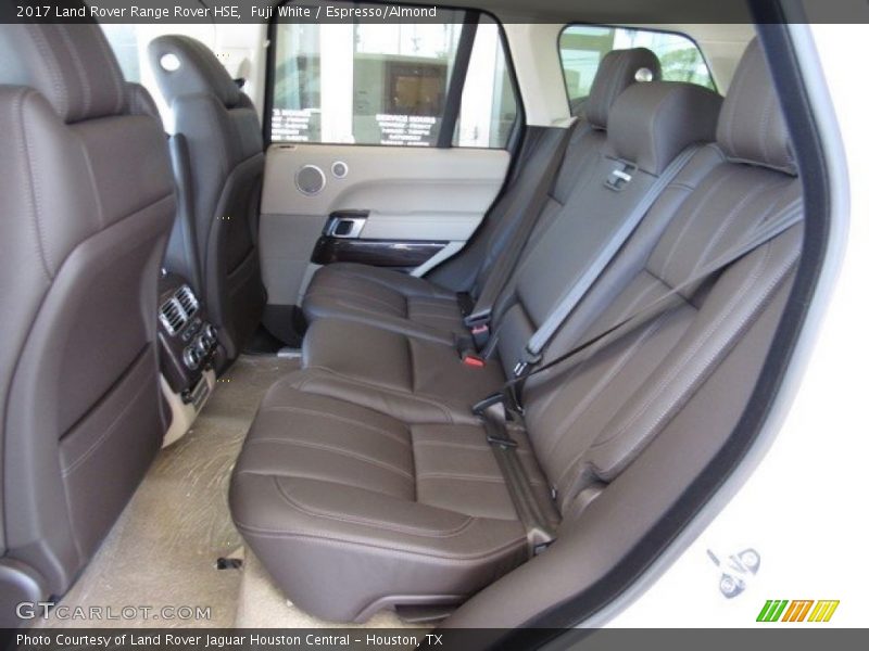 Rear Seat of 2017 Range Rover HSE