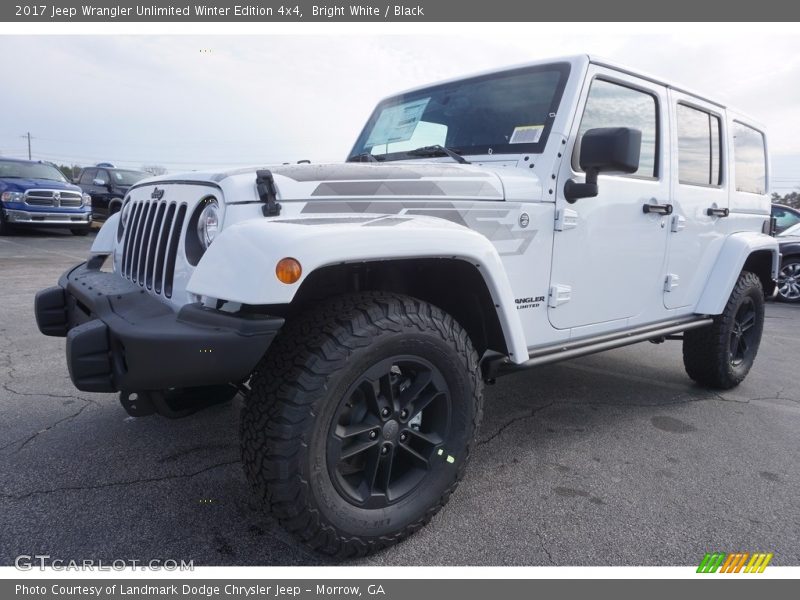 Bright White / Black 2017 Jeep Wrangler Unlimited Winter Edition 4x4