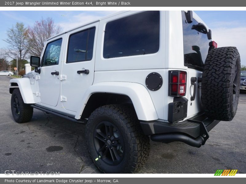 Bright White / Black 2017 Jeep Wrangler Unlimited Winter Edition 4x4